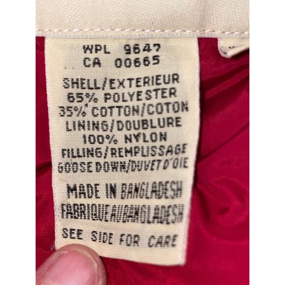 Eddie Bauer Snowline Goose Down Coat - Women's Size M - Two Way Zip - Picture 8 of 16